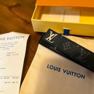 Louis Vuitton Black Monogram Card Holder